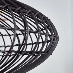 Style Boho-Chic-hofstein Suspension Colimau Noir, 1 lumière