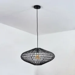 Style Boho-Chic-hofstein Suspension Colimau Noir, 1 lumière