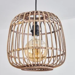 Luminaires Scandinaves-hofstein Suspension Combeima Noir, 1 lumière