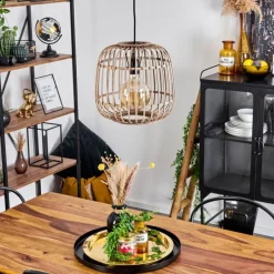 Luminaires Scandinaves-hofstein Suspension Combeima Noir, 1 lumière