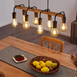 hofstein Suspension Conakry Noir, 8 lumières* Suspensions