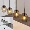 Lampes Vintages & Rétros-hofstein Suspension Conewago Noir, 4 lumières