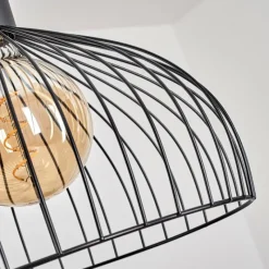 Style Boho-Chic-hofstein Suspension Corcovado Noir, 3 lumières