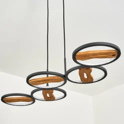 hofstein Suspension Cornol LED Écru, Noir, 1 lumière