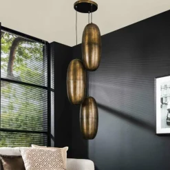 hofstein Suspension Cosmic Ancien, 3 lumières* Suspensions