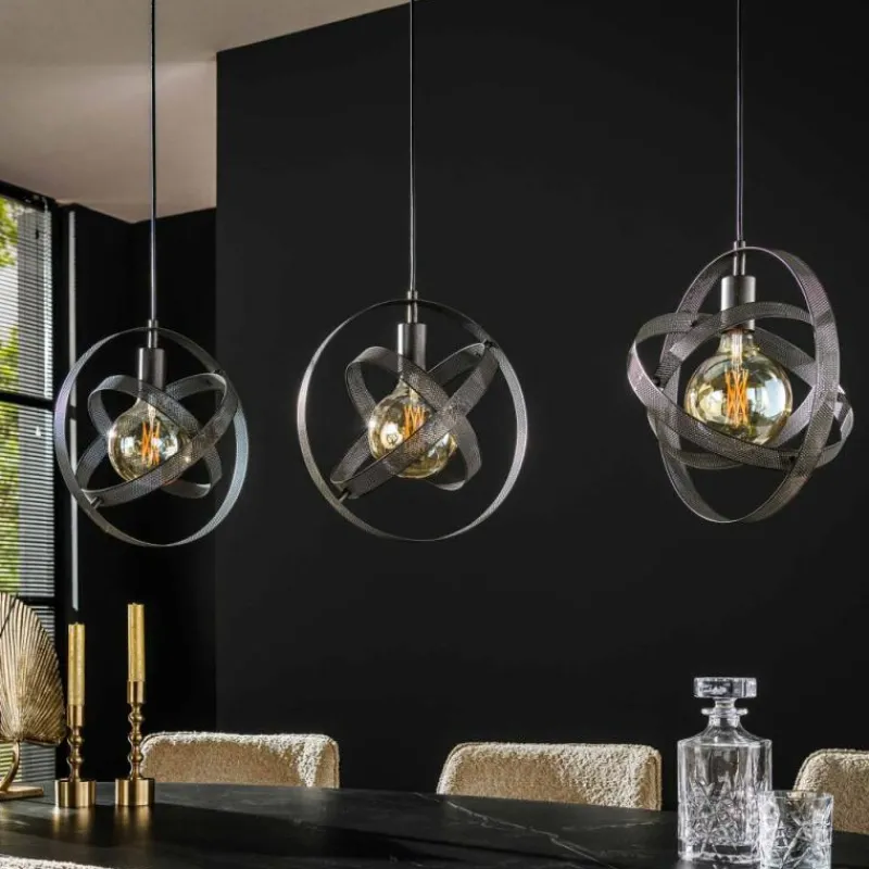 hofstein Suspension Cosmos Anthracite, 3 lumières* Suspensions