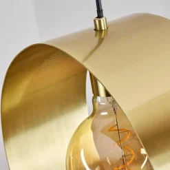 Lampes Vintages & Rétros-hofstein Suspension Couma Gris, Noir, 1 lumière