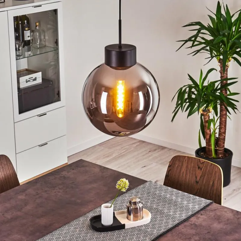 hofstein Suspension Cumuato Noir, 1 lumière