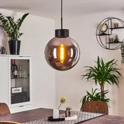 hofstein Suspension Cumuato Noir, 1 lumière