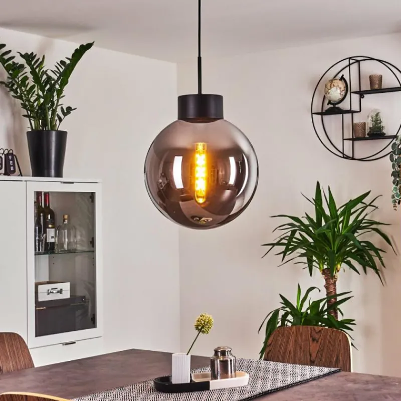 hofstein Suspension Cumuato Noir, 1 lumière