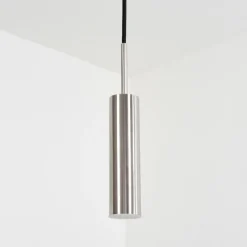 hofstein Suspension Dalheim LED Nickel mat, 1 lumière