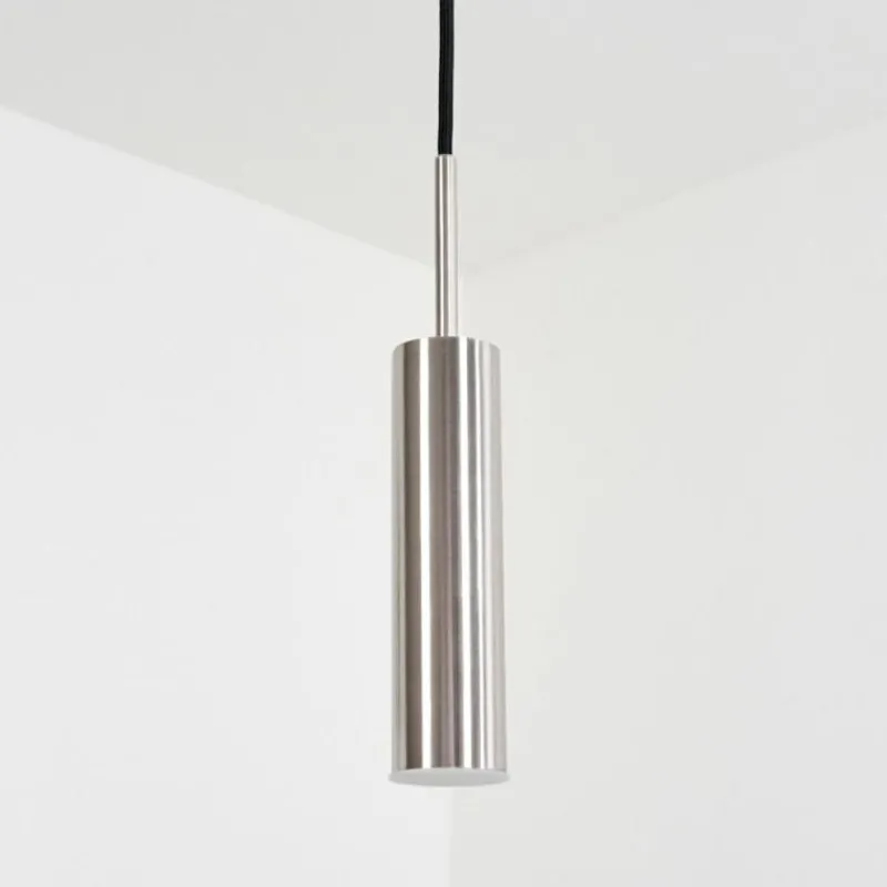 hofstein Suspension Dalheim LED Nickel mat, 1 lumière