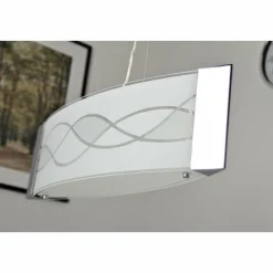hofstein Suspension Datong LED Aluminium, Chrome, 1 lumière
