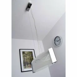 hofstein Suspension Datong LED Aluminium, Chrome, 1 lumière