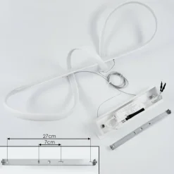 hofstein Suspension Dauntey LED Blanc, 1 lumière