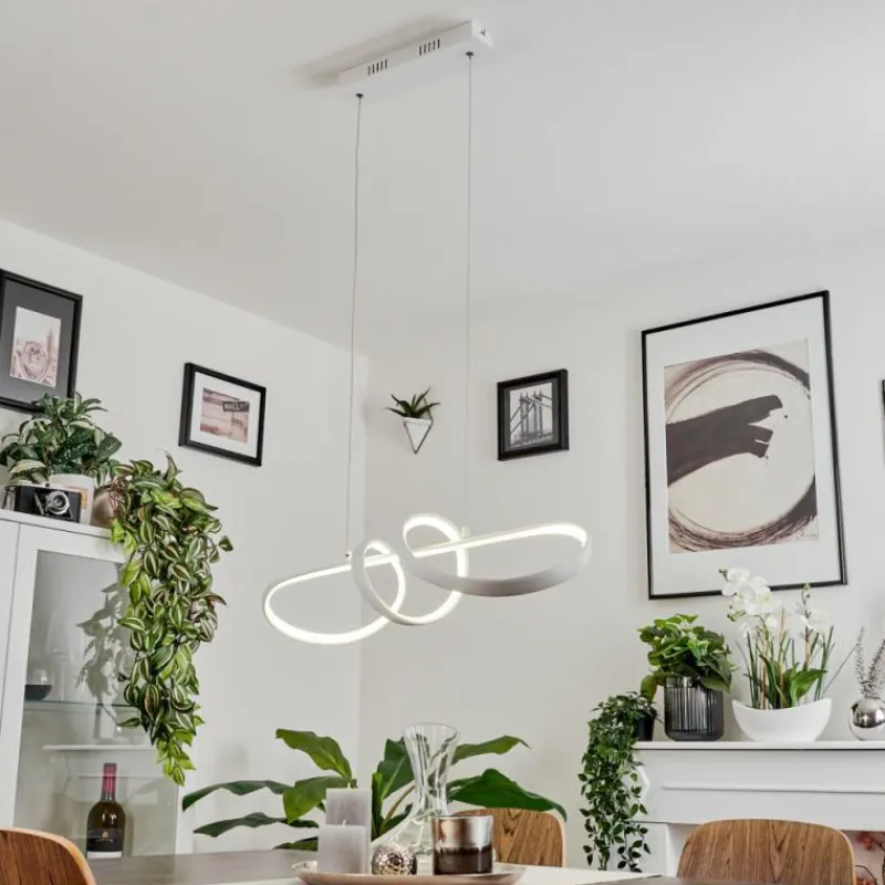 hofstein Suspension Dauntey LED Blanc, 1 lumière