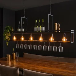 hofstein Suspension Decorate Anthracite, 6 lumières* Suspensions