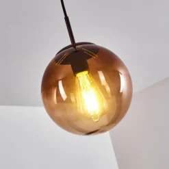 Luminaires Globo Lighting Suspension Degevos Brun, 1 lumière