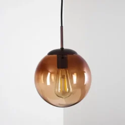 Luminaires Globo Lighting Suspension Degevos Brun, 1 lumière