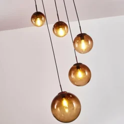 hofstein Suspension Degevos Brun, 5 lumières