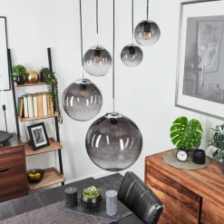 hofstein Suspension Degevos Chrome, 5 lumières