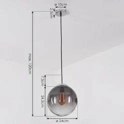 hofstein Suspension Degevos Chrome, 1 lumière