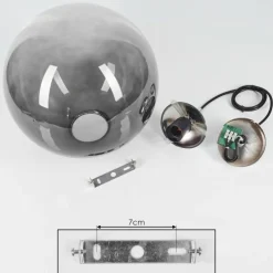 hofstein Suspension Degevos Chrome, 1 lumière