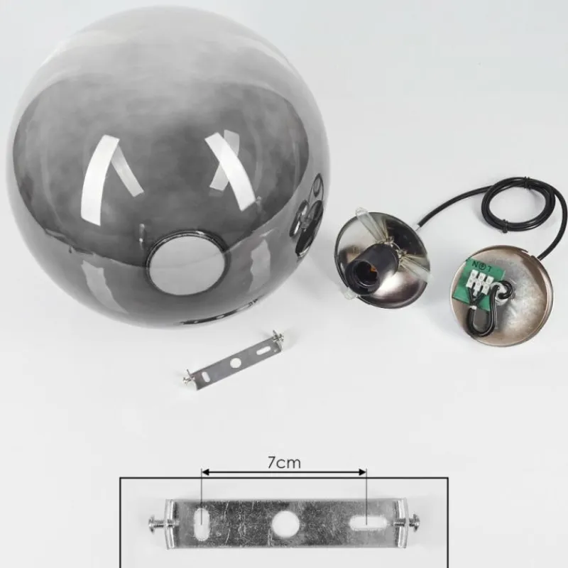 hofstein Suspension Degevos Chrome, 1 lumière