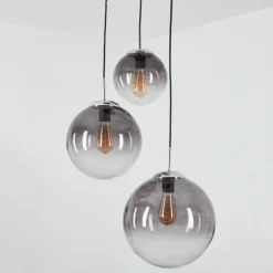 hofstein Suspension Degevos Gris, 3 lumières