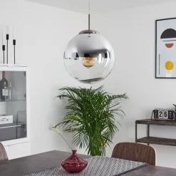 hofstein Suspension Degevos Nickel mat, 1 lumière