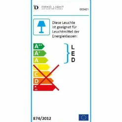 Deko Light Suspension Parasol I Noir, Argenté