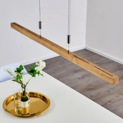 hofstein Suspension Deshka LED Argenté, 1 lumière