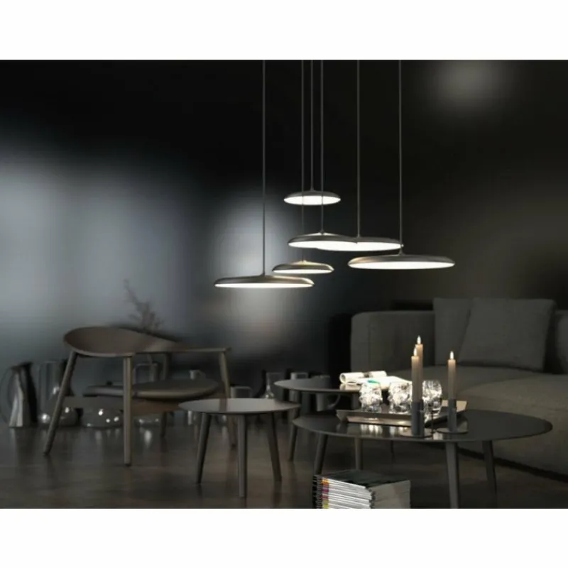 Luminaires Scandinaves-Design For The People by Nordlux Suspension Artist40 LED Noir, 1 lumière