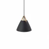 Design For The People by Nordlux Suspension STRAP27 Noir, 1 lumière