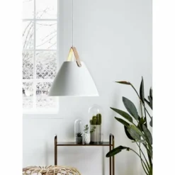 Design For The People by Nordlux Suspension STRAP36 Blanc, 1 lumière