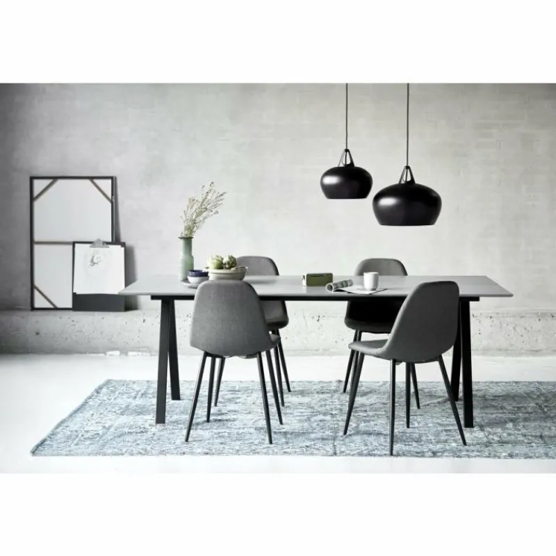 Luminaires Scandinaves-Design For The People by Nordlux Suspension Belly Noir, 1 lumière