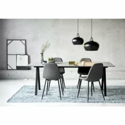 Luminaires Scandinaves-Design For The People by Nordlux Suspension Belly Noir, 1 lumière