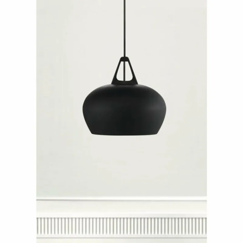 Luminaires Scandinaves-Design For The People by Nordlux Suspension Belly Noir, 1 lumière