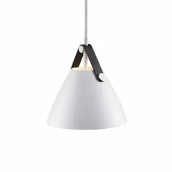 Luminaires Scandinaves-Design For The People by Nordlux Suspension Strap Blanc, 1 lumière