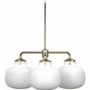 Design For The People by Nordlux Suspension RAITO Blanc, 3 lumières
