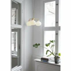 Design For The People by Nordlux Suspension RAITO Blanc, 3 lumières