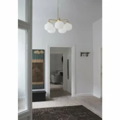 Design For The People by Nordlux Suspension RAITO Blanc, 5 lumières