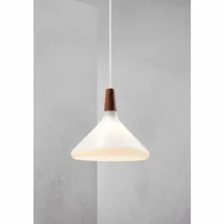 Luminaires Scandinaves-Design For The People by Nordlux Suspension NORI Brun, Blanc, 1 lumière