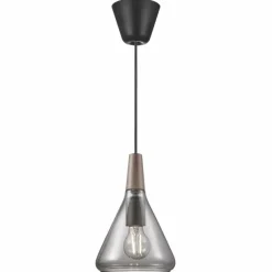Luminaires Scandinaves-Design For The People by Nordlux Suspension NORI Brun, Noir, 1 lumière