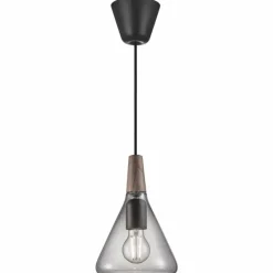 Luminaires Scandinaves-Design For The People by Nordlux Suspension NORI Brun, Noir, 1 lumière