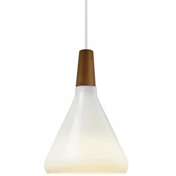 Luminaires Scandinaves-Design For The People by Nordlux Suspension NORI Brun, Blanc, 1 lumière