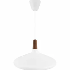 Luminaires Scandinaves-Design For The People by Nordlux Suspension NORI Brun, Blanc, 1 lumière