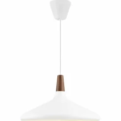 Luminaires Scandinaves-Design For The People by Nordlux Suspension NORI Brun, Blanc, 1 lumière