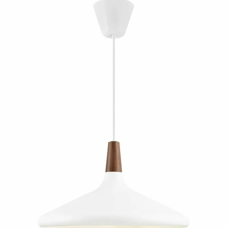 Luminaires Scandinaves-Design For The People by Nordlux Suspension NORI Brun, Blanc, 1 lumière