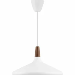 Luminaires Scandinaves-Design For The People by Nordlux Suspension NORI Brun, Blanc, 1 lumière